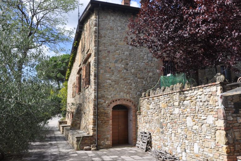 La casa degli Ulivi sulle colline piacentine 