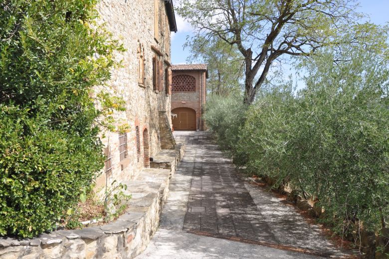 La casa degli Ulivi sulle colline piacentine 